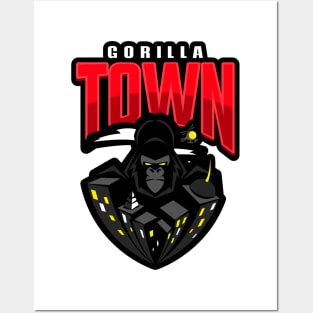 Gorilla Town Posters and Art